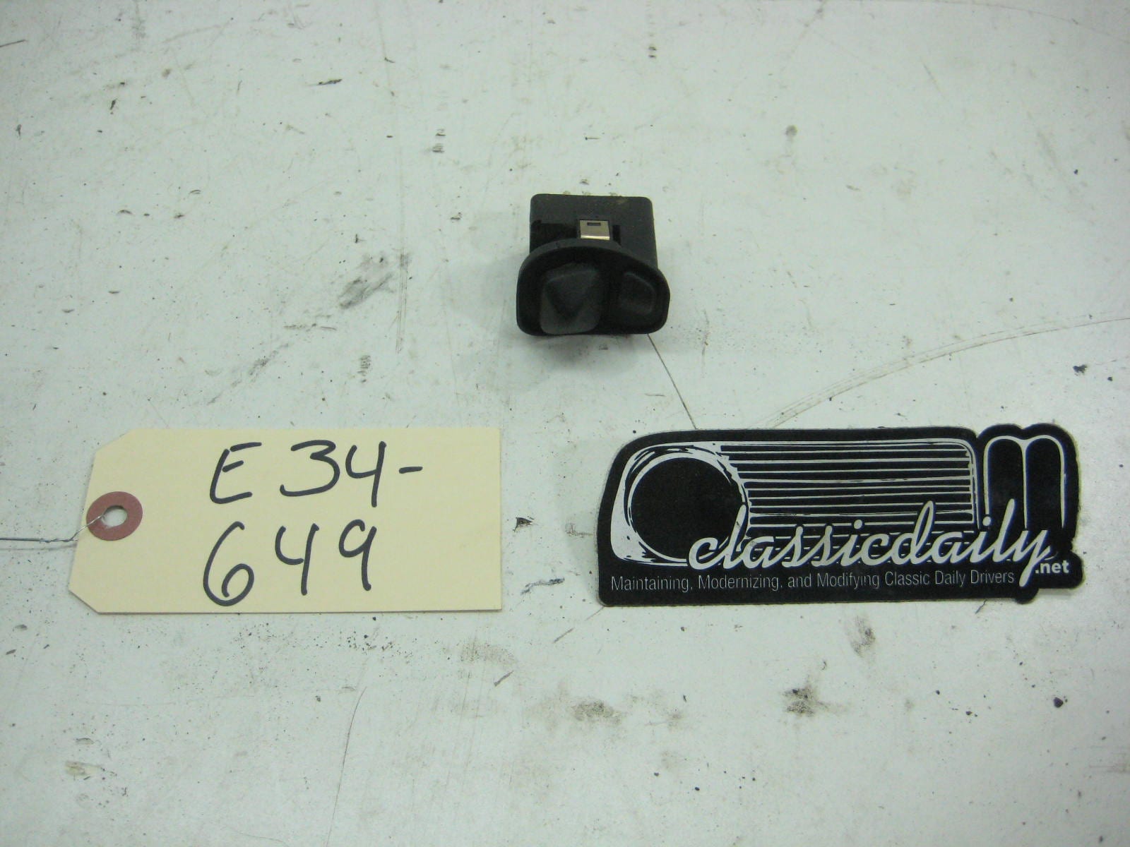 bmw e34 535 m5 side mirror adjustment knob
