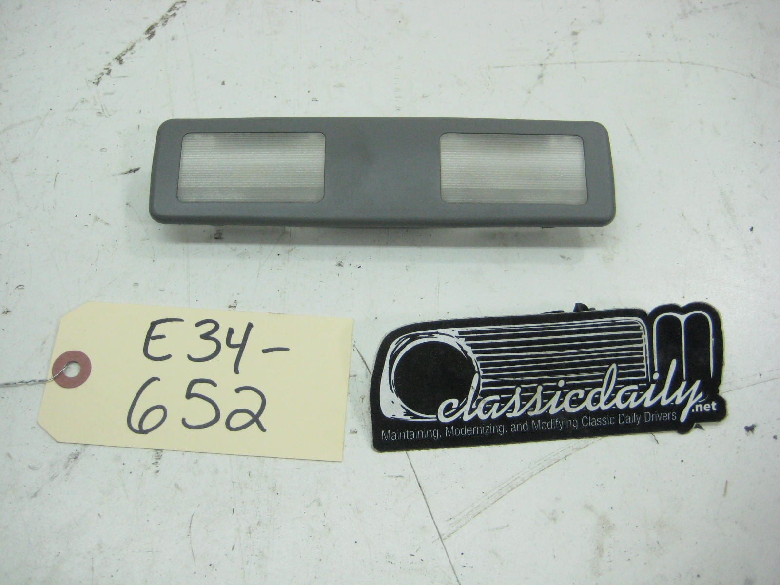 bmw e34 535 m5 interior dome side light