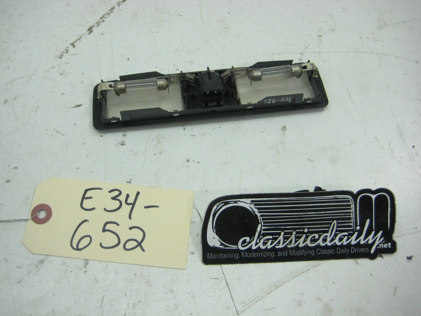 bmw e34 535 m5 interior dome side light