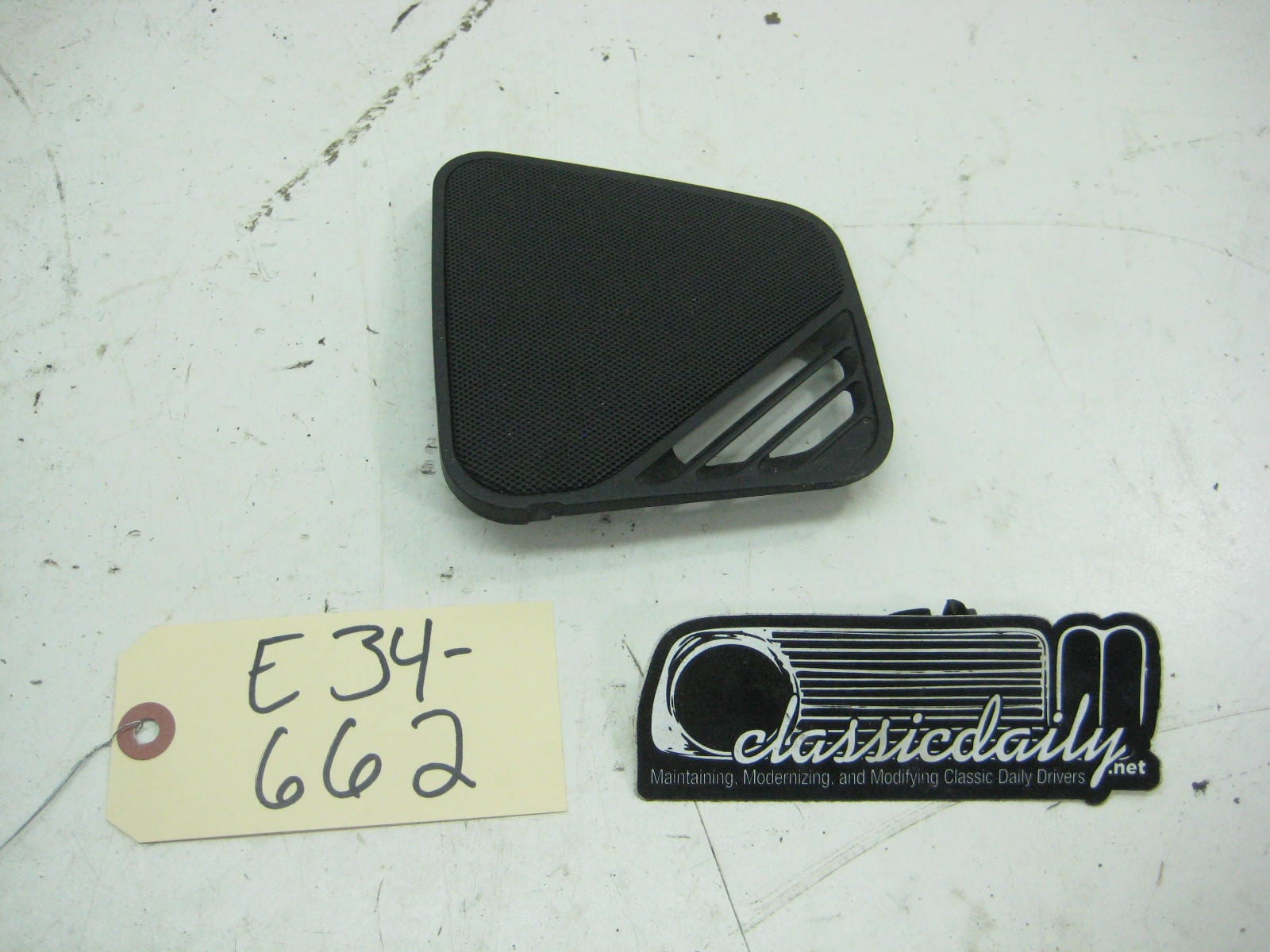 bmw e34 535 m5 left dash speaker grill