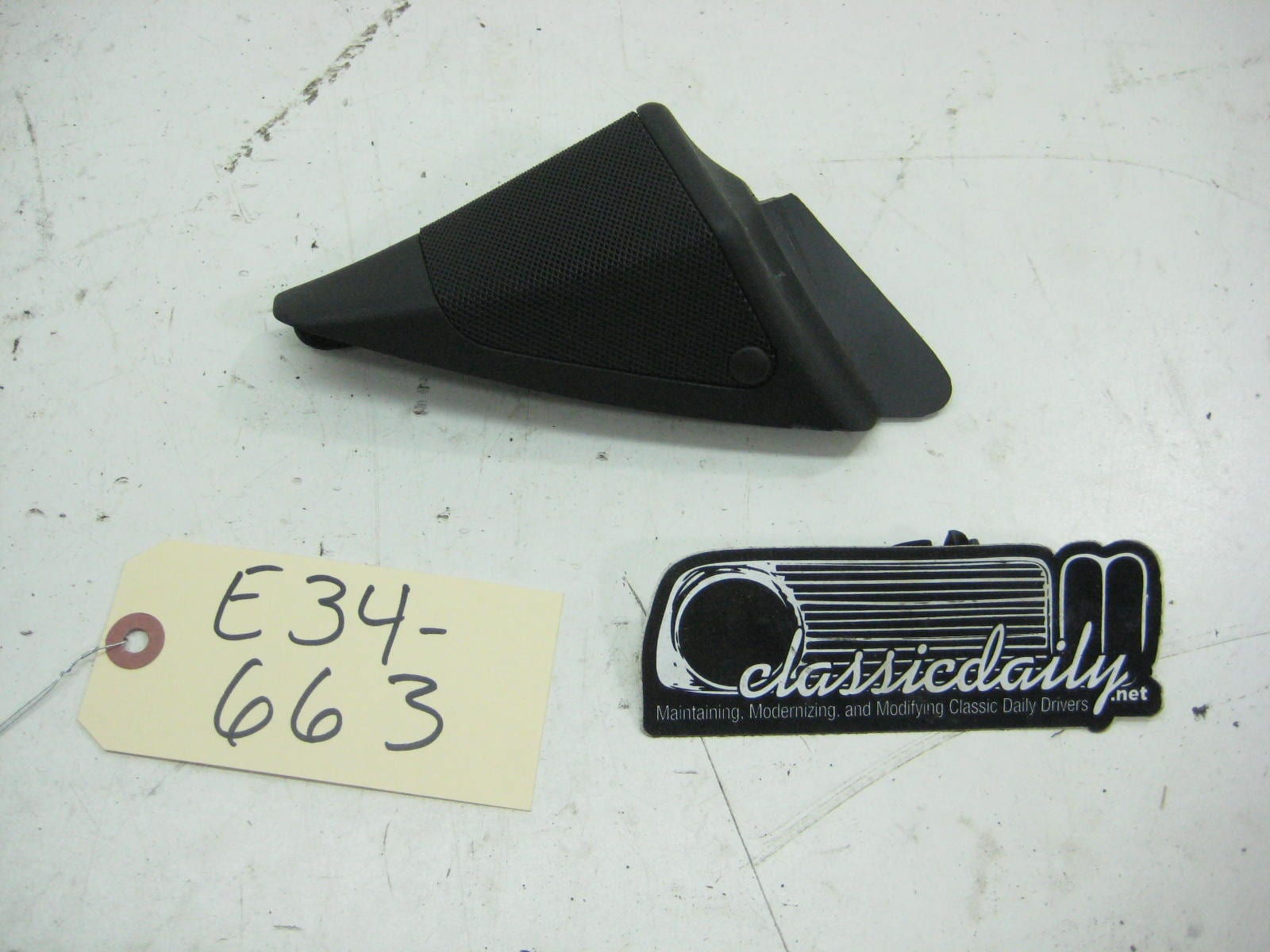 bmw e34 535 m5 passenger door tweeter