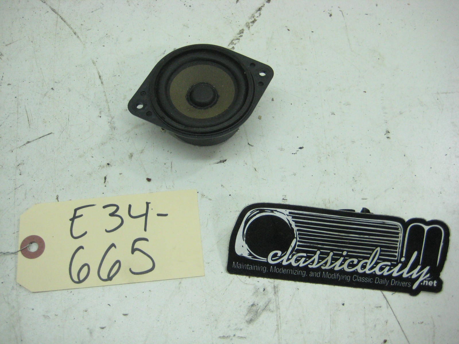 bmw e34 535 m5 dash speaker 2