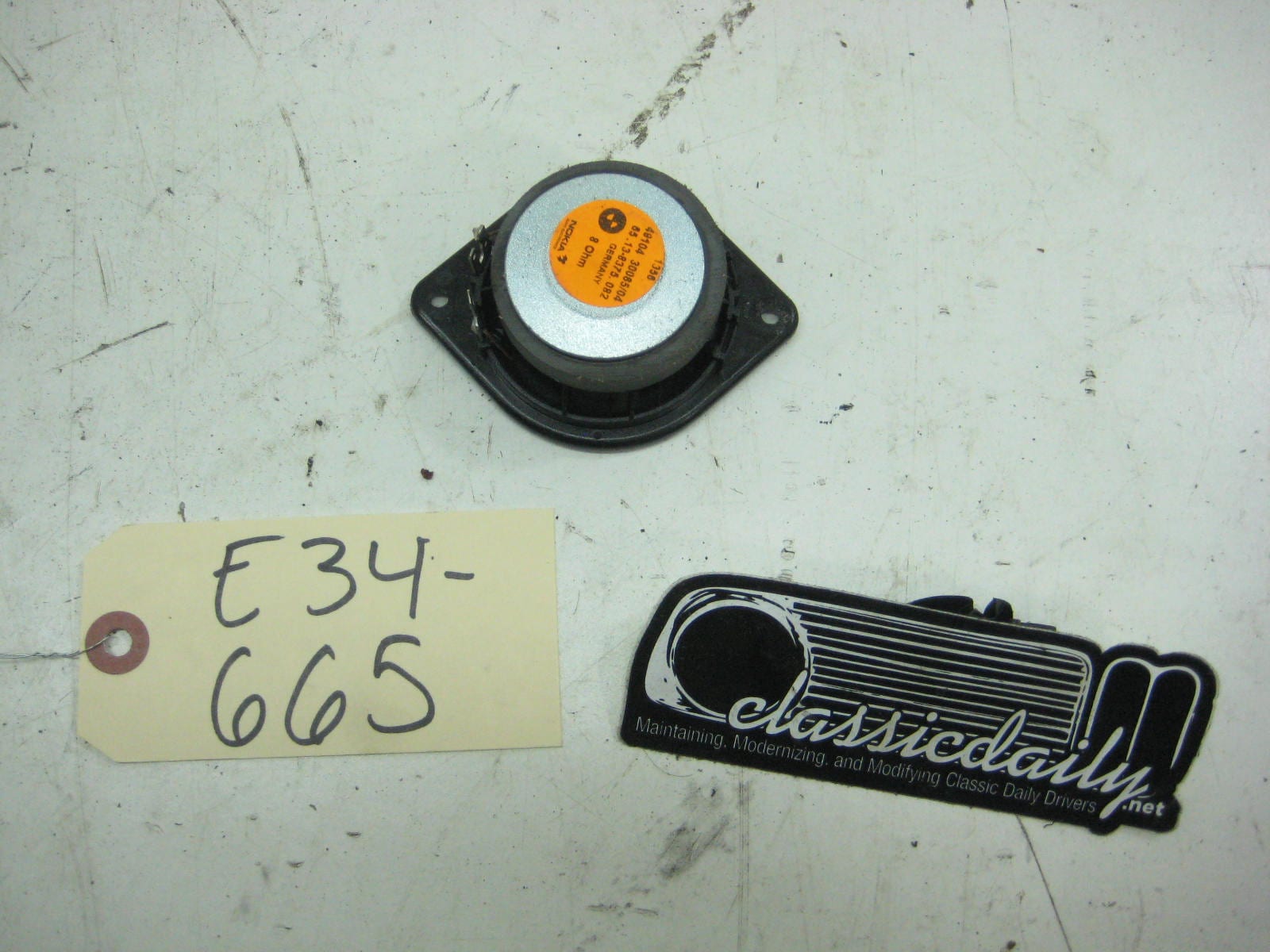bmw e34 535 m5 dash speaker 2