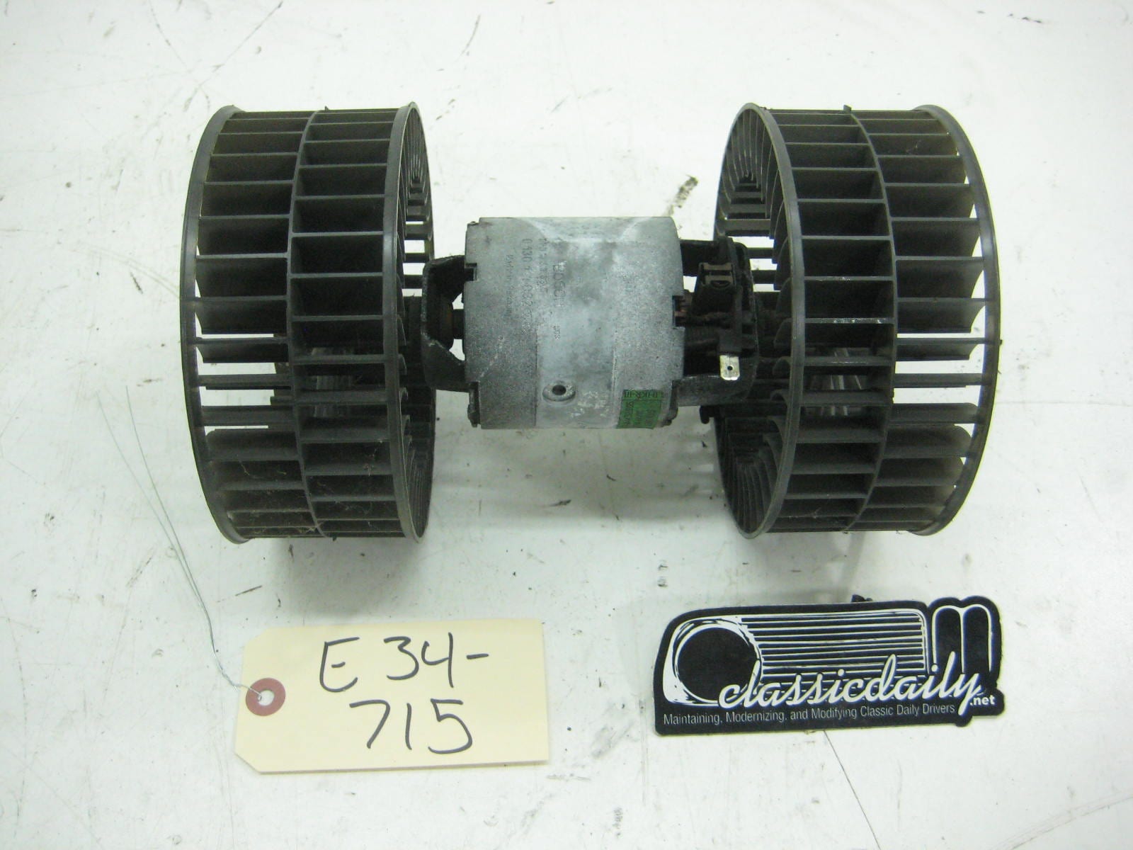 bmw e34 535 m5 hvac fan