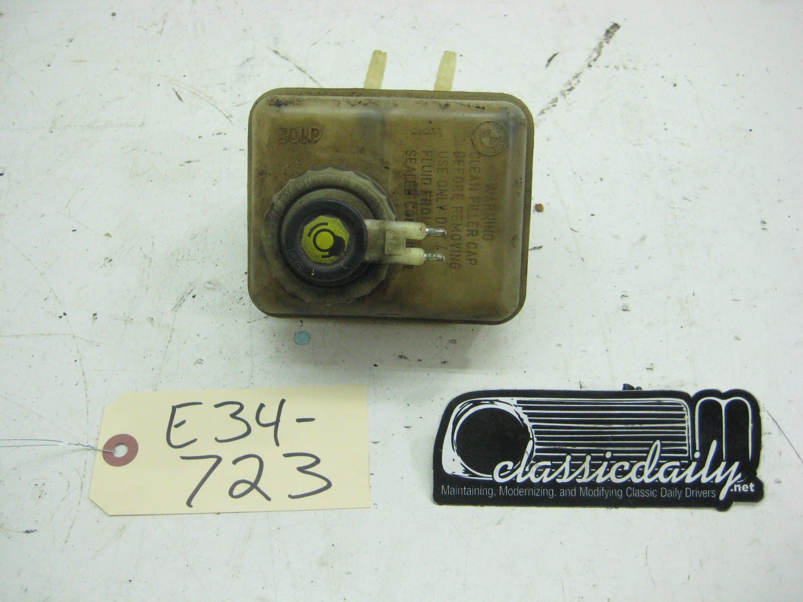 bmw e34 535 m5 brake fluid tank