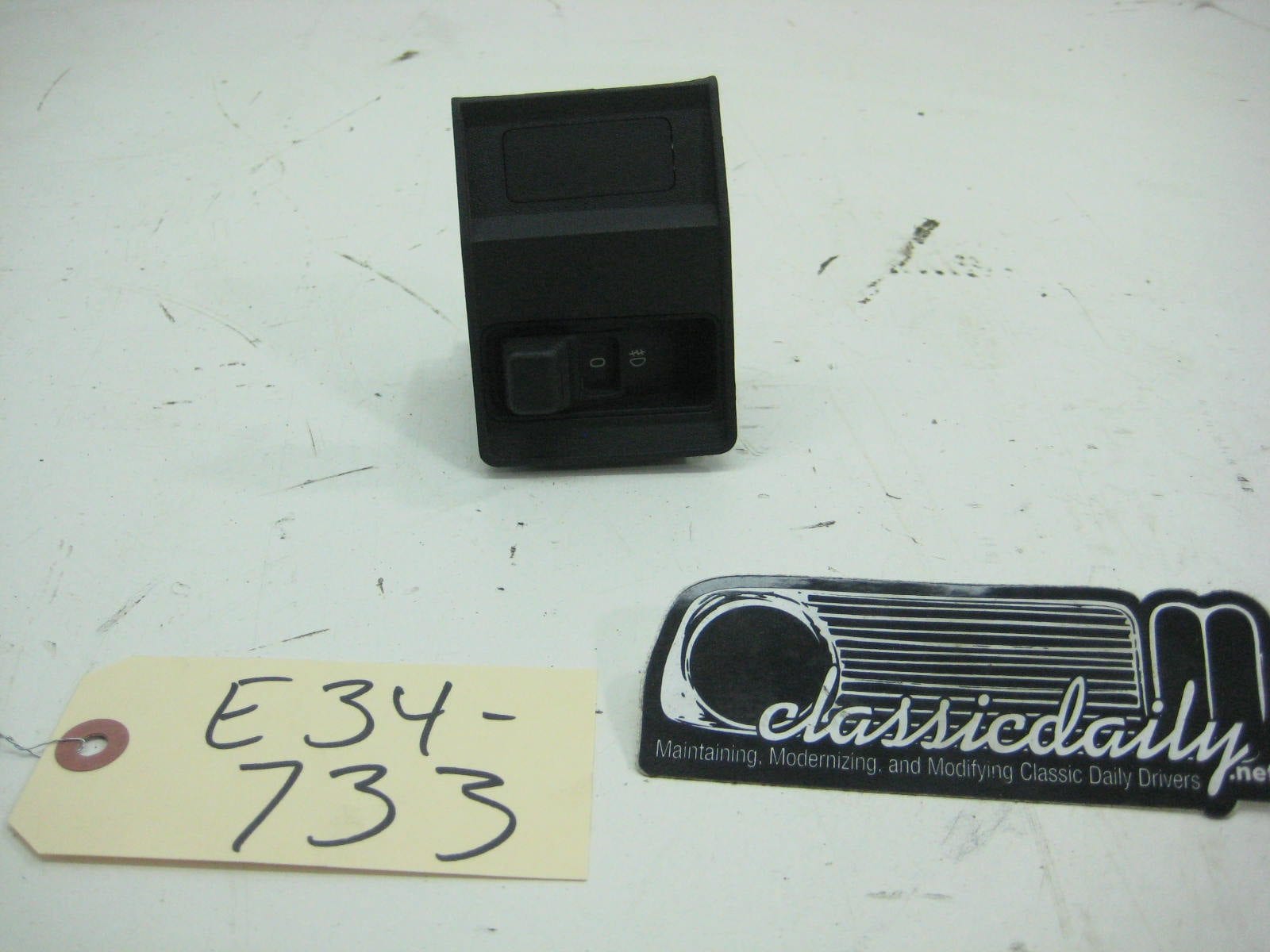 bmw e34 535 m5 fog light switch