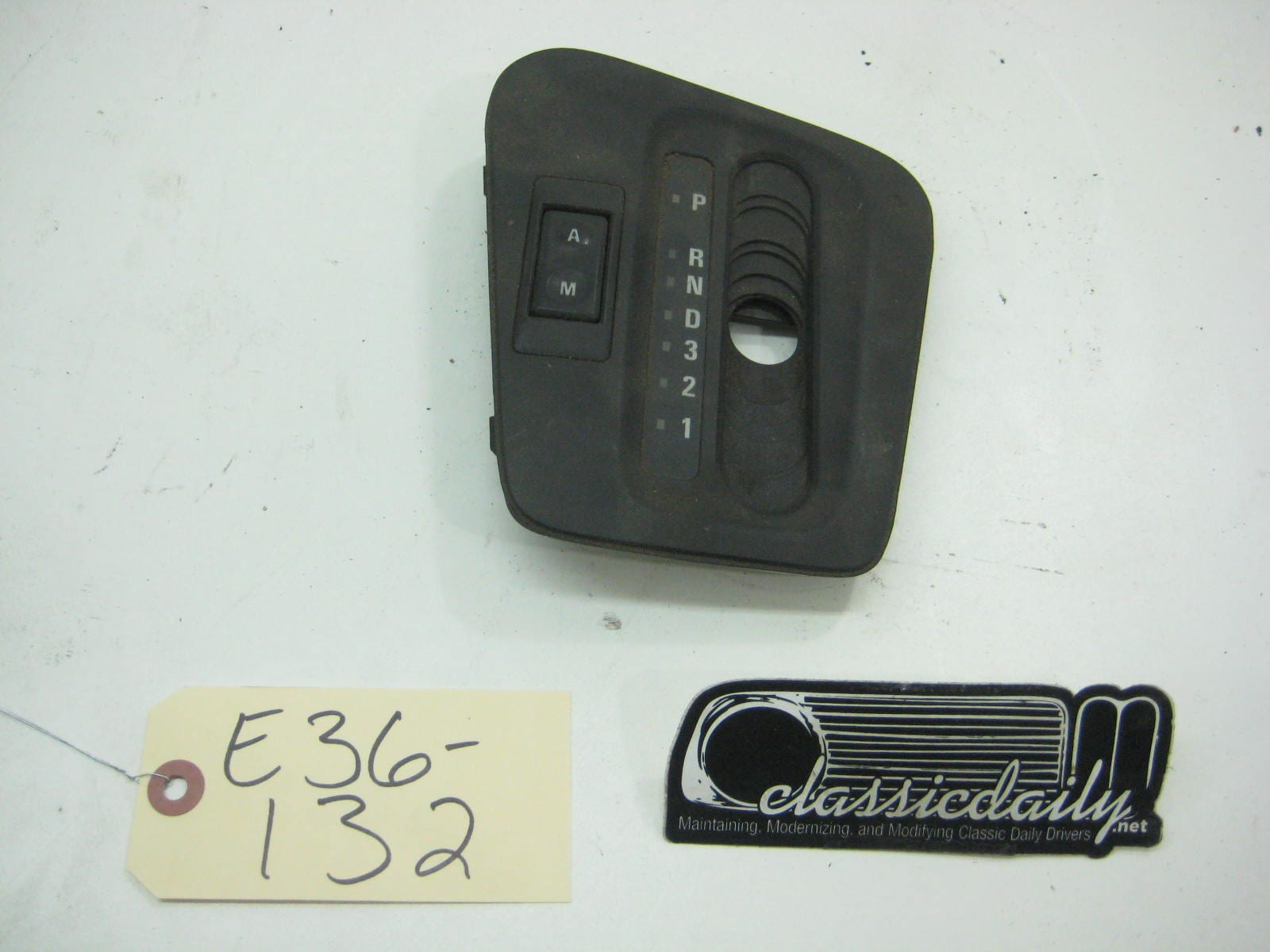bmw e36 325 328 m3 automatic shifter surround