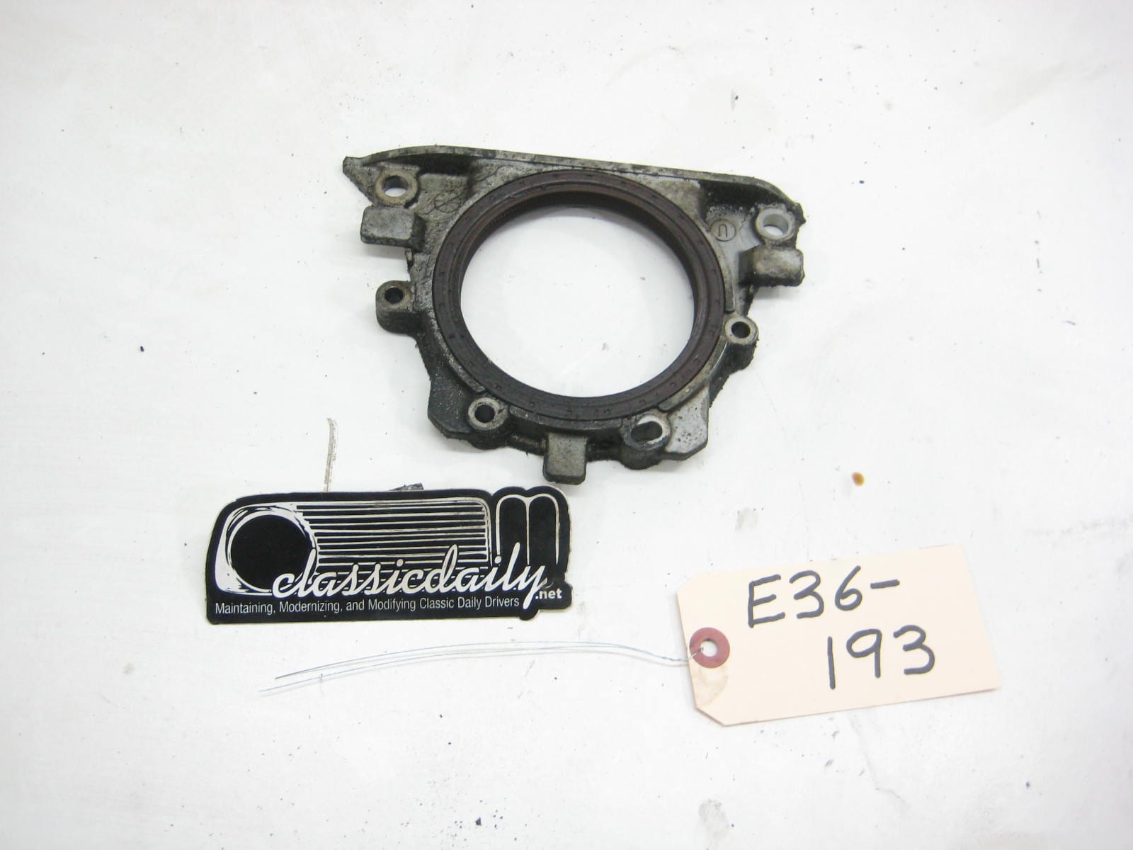 bmw e36 325 328 m3 m50 rear main seal housing