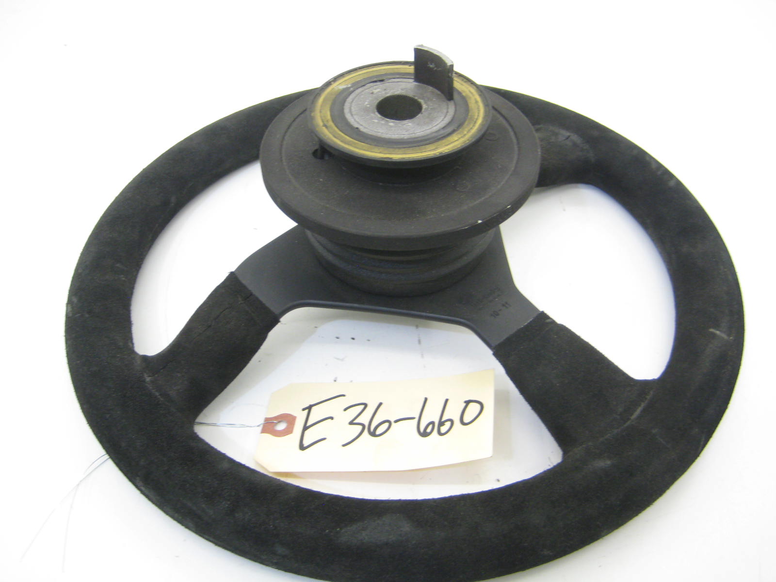 Alcantara Steering Wheel MOMO With Hub