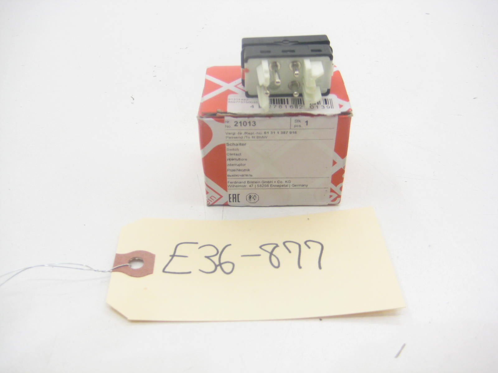 31 1 387 916 Window Switch