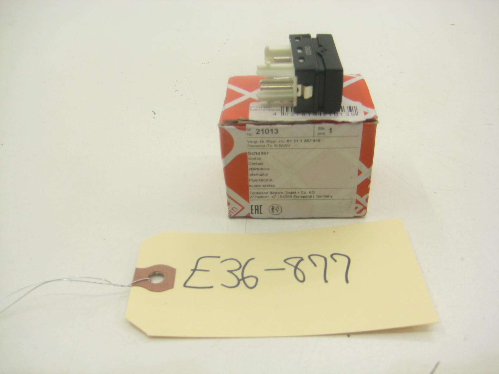 31 1 387 916 Window Switch