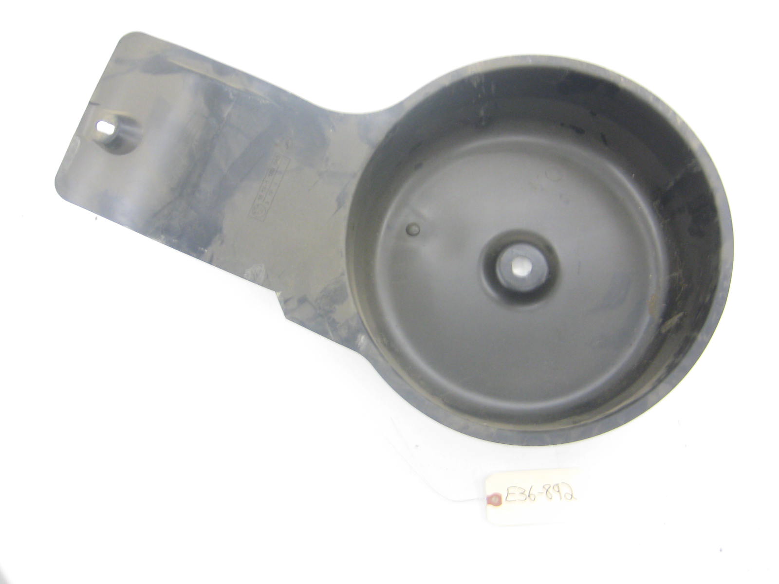 EVAP Canister Cover In Spare Tire
