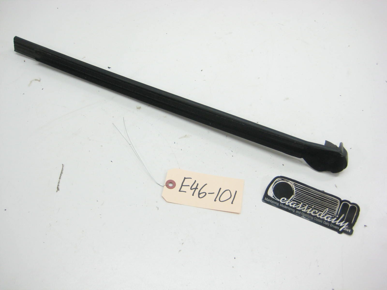 bmw e46 m3 passenger rear window interior weather stripping convertible