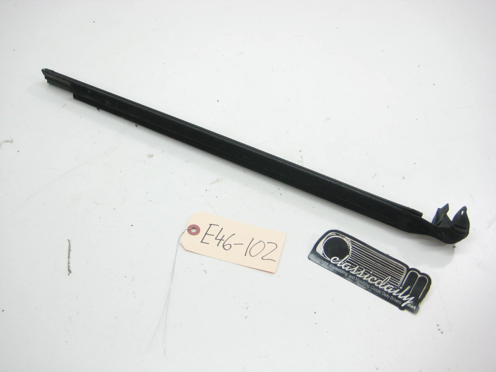 bmw e46 m3 drivers rear window interior weather stripping convertible