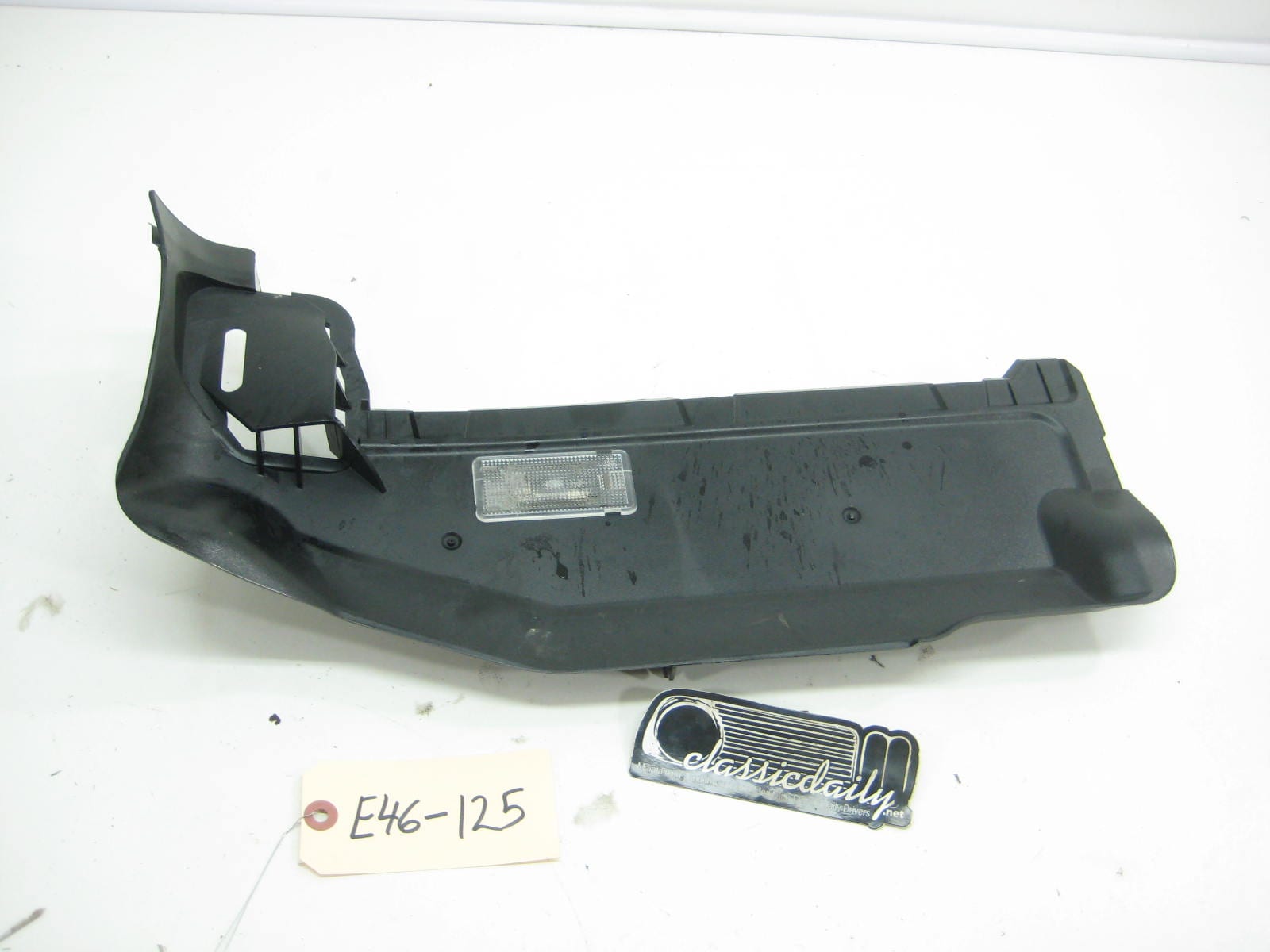 bmw e46 m3 325 330 under dash passenger side panel wlight under glove box m3 convertible