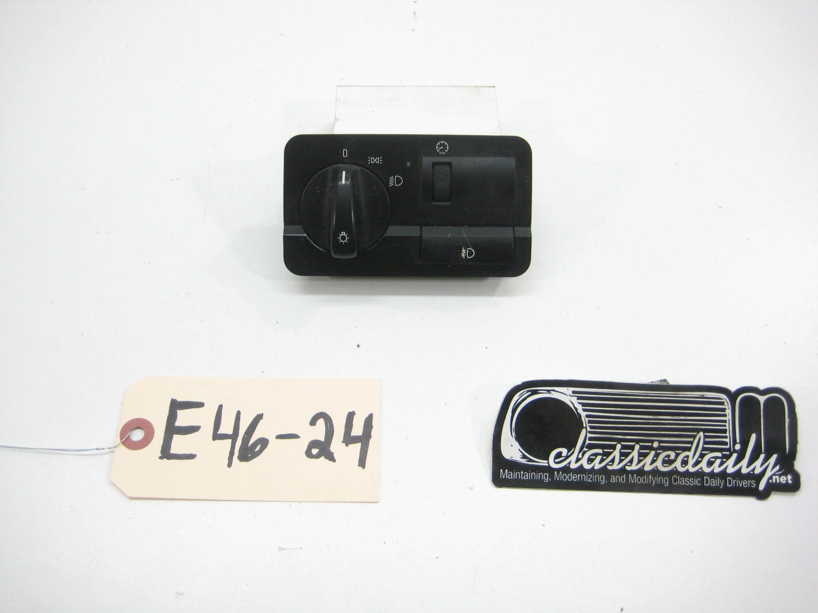 bmw e46 m3 325 330 headlight foglight switch