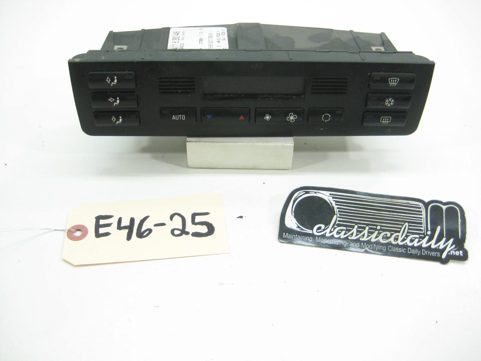 bmw e46 m3 325 330 hvac controls