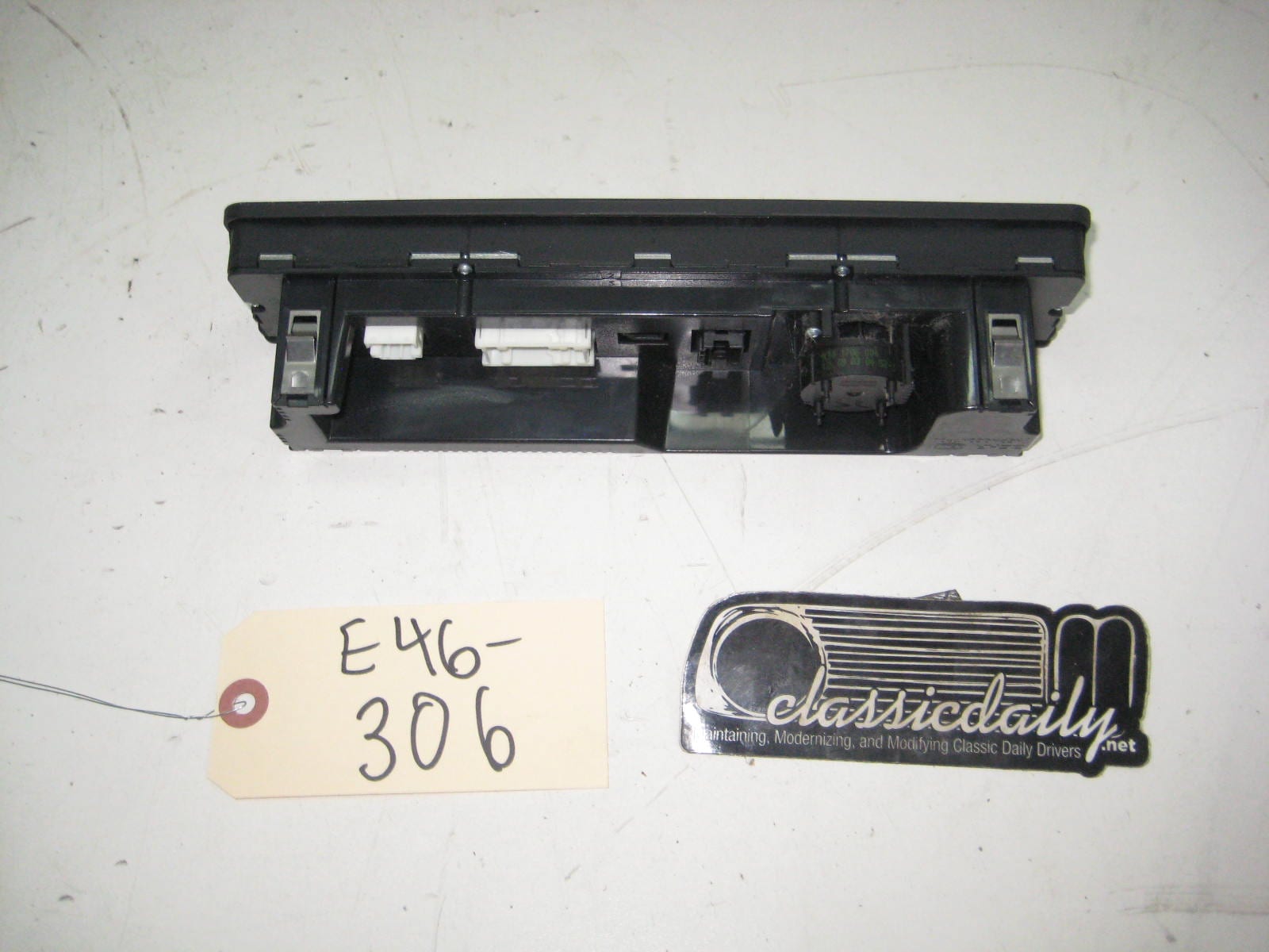 bmw e46 325 330 hvac control panel 64 11 4126707