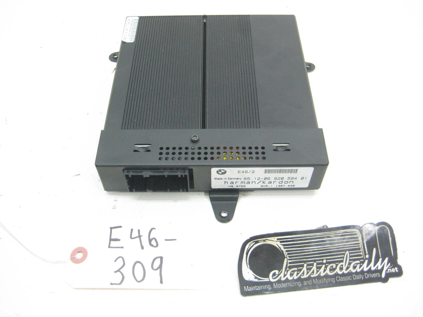 bmw e46 325 330 harman kardon amp