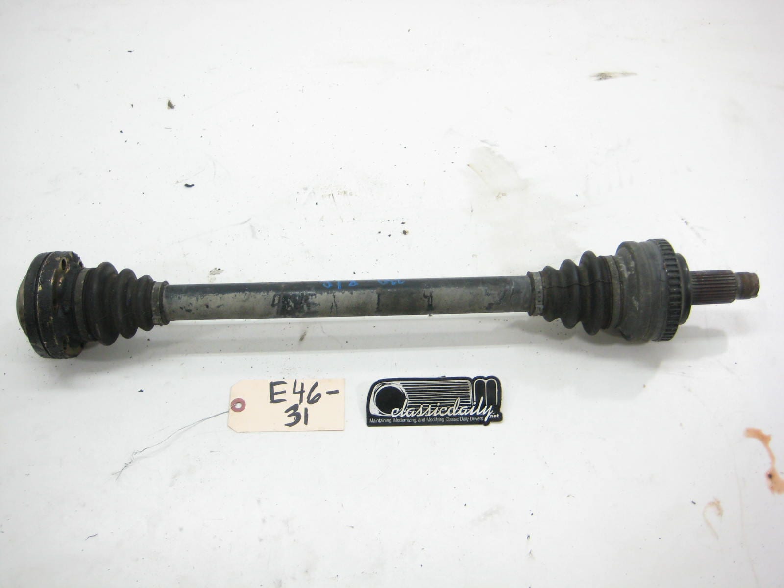 bmw e46 325 330 330 right rear cv axle shaft