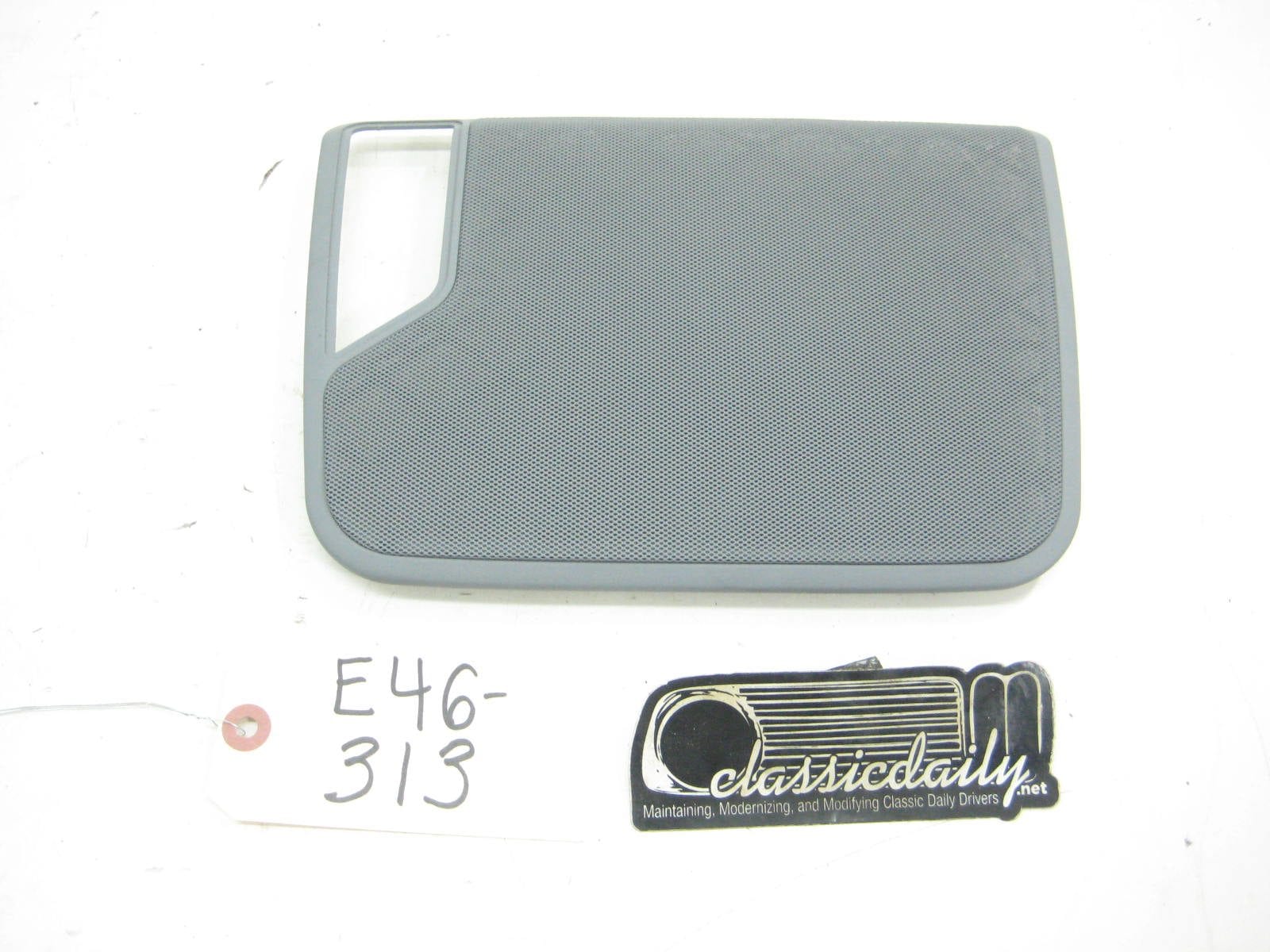 bmw e46 325 330 drivers side rear speaker cover