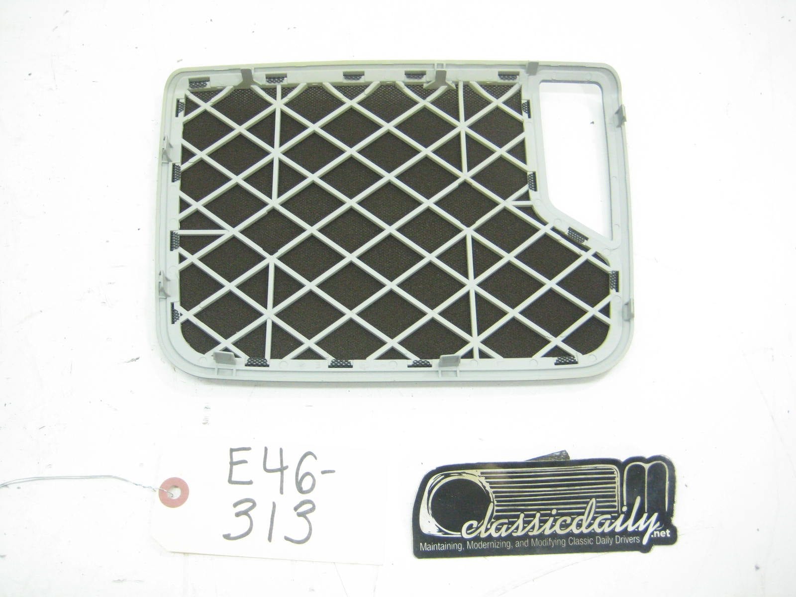 bmw e46 325 330 drivers side rear speaker cover