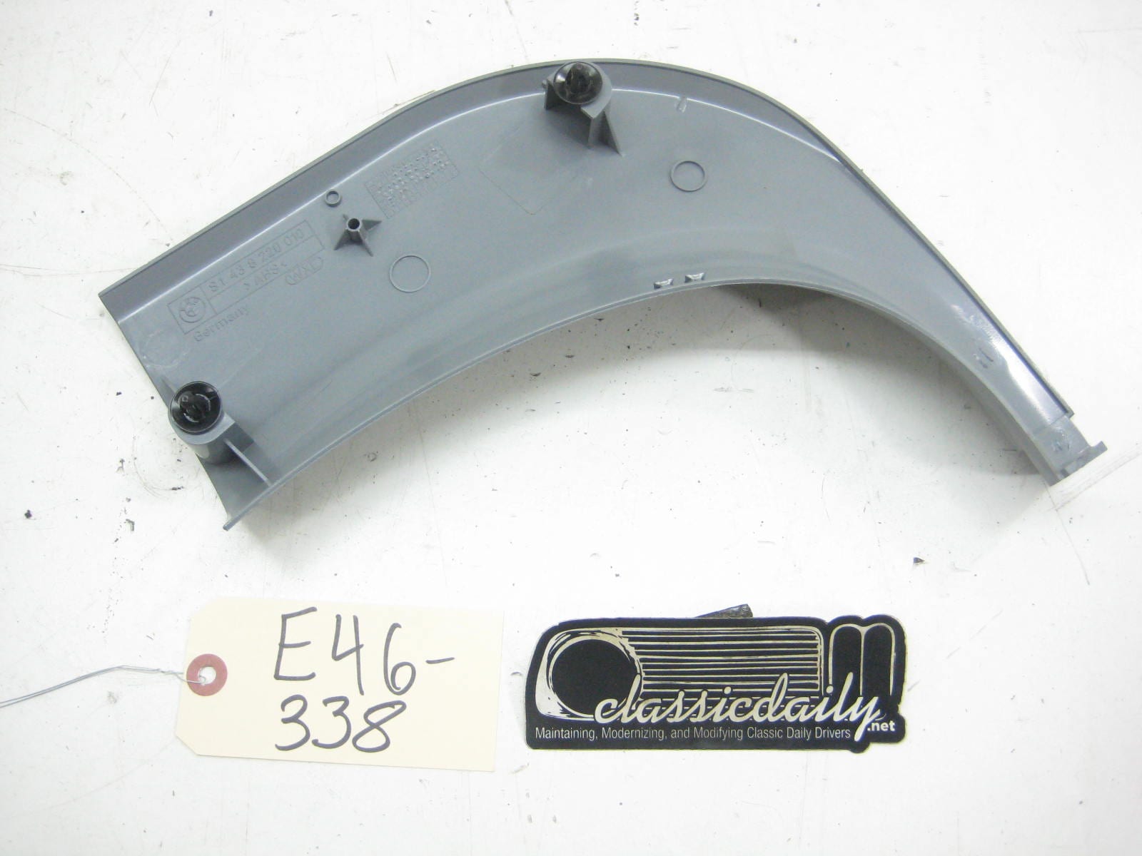 bmw e46 325 330 passenger kick panel trim