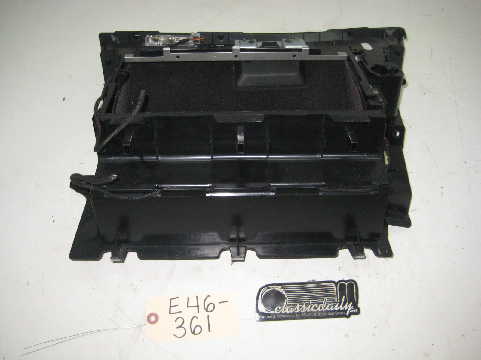 bmw e46 325 330 grey glove box