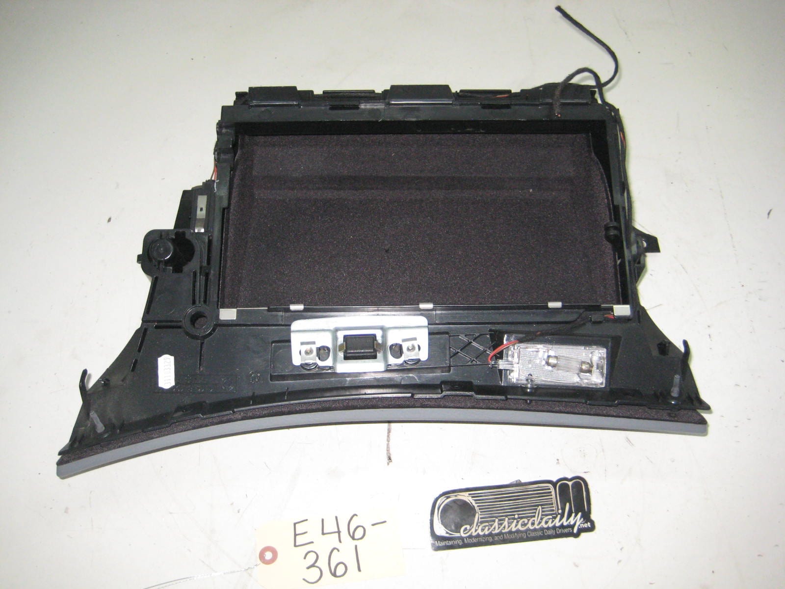 bmw e46 325 330 grey glove box