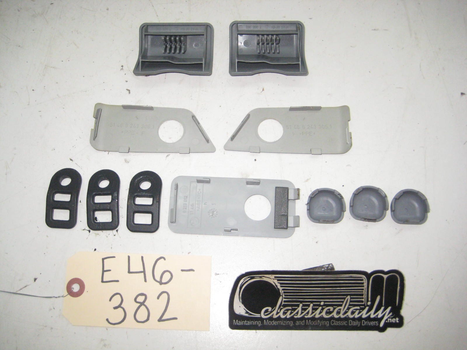 bmw e46 325 330 random grey interior covers