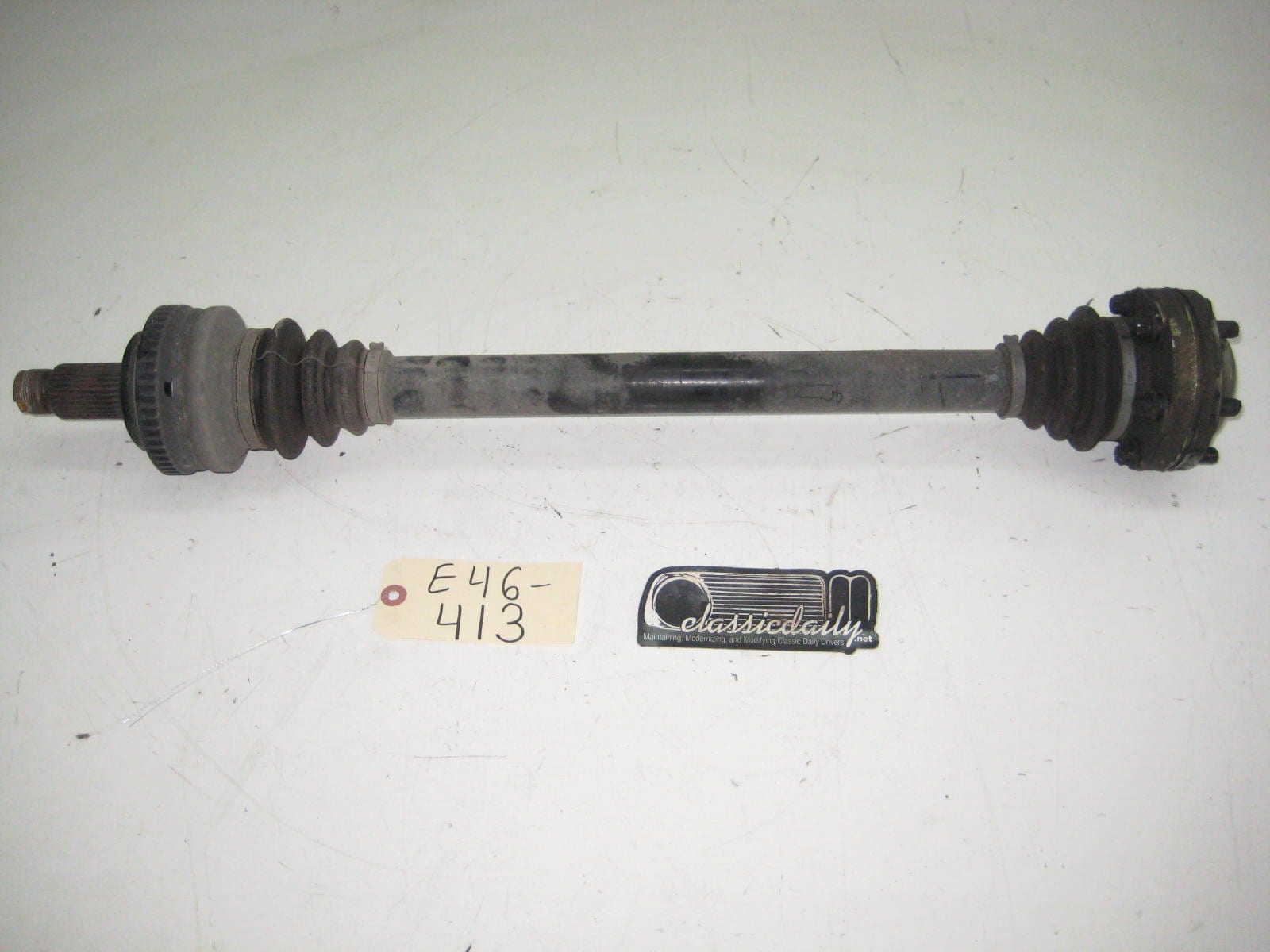 bmw e46 325 330 passenger side rear axle