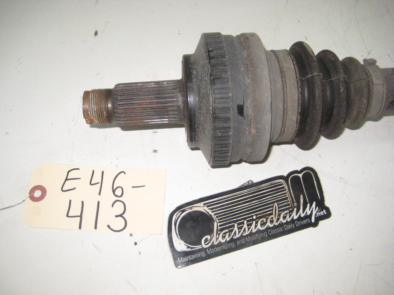 bmw e46 325 330 passenger side rear axle