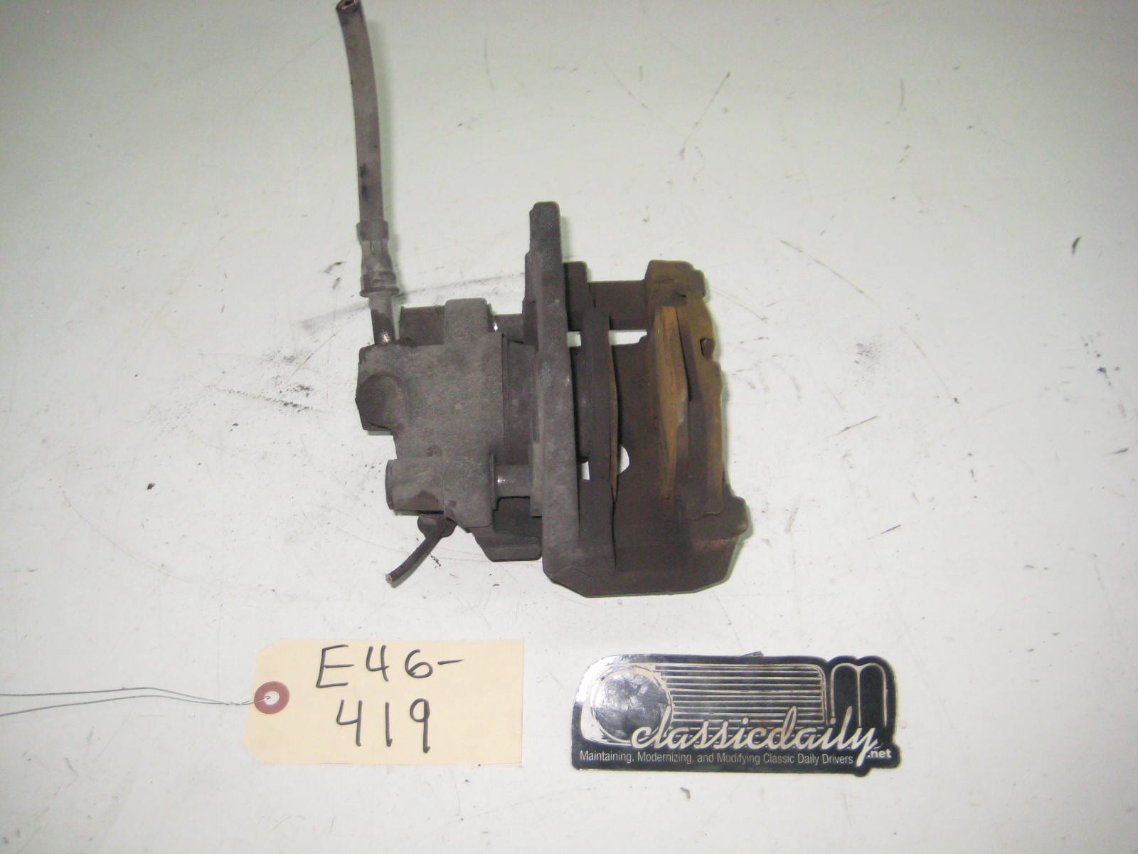 bmw e46 325 330 330 passenger rear brake caliper