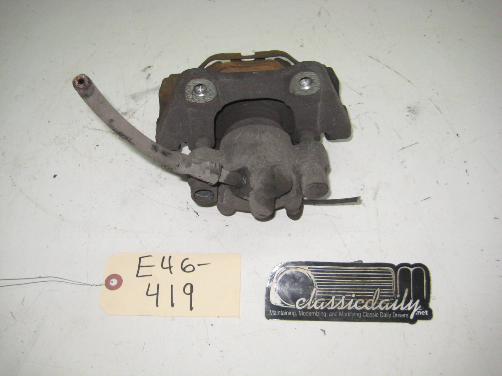 bmw e46 325 330 330 passenger rear brake caliper