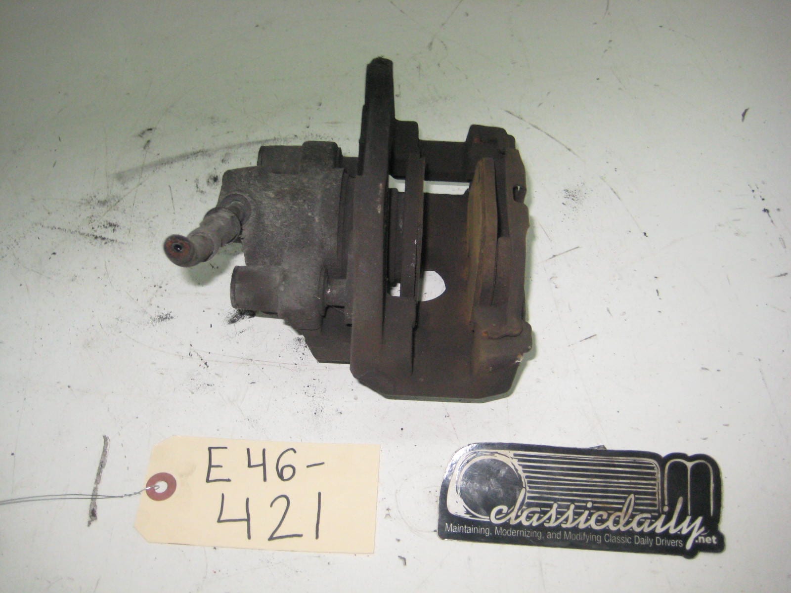 bmw e46 325 330 330 driver rear brake caliper
