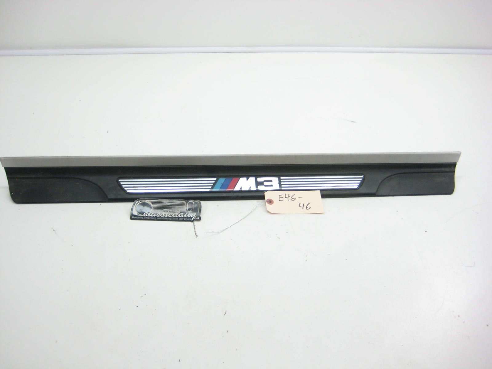 bmw e46 m3 door sill trim drivers side m3 m3 convertible