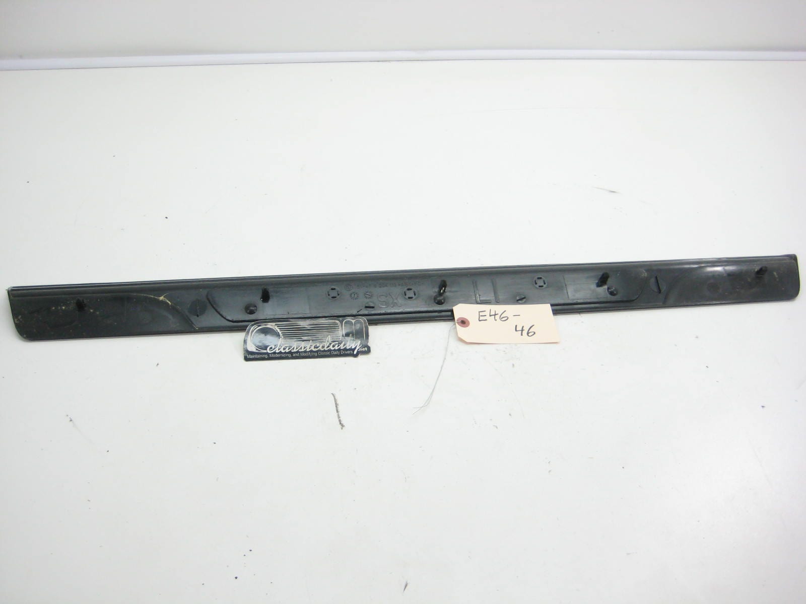 bmw e46 m3 door sill trim drivers side m3 m3 convertible