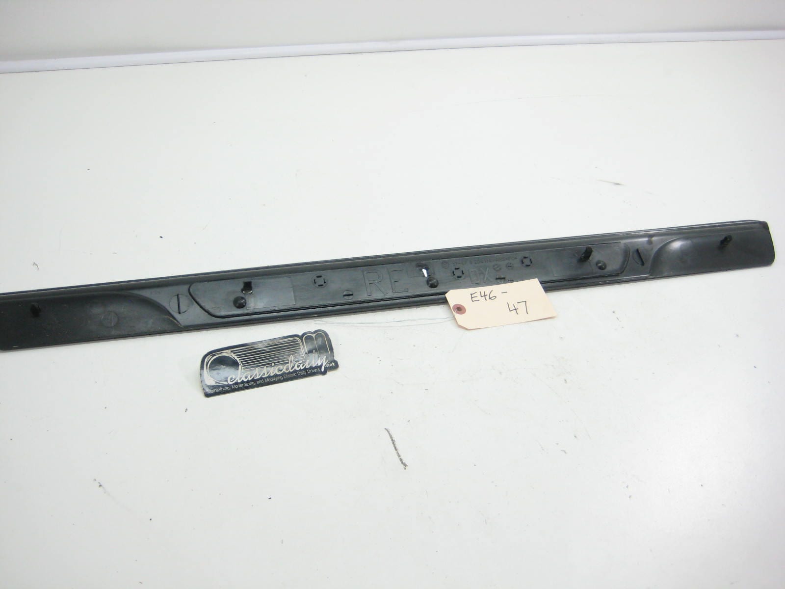 bmw e46 m3 door sill trim passenger side m3 m3 convertible