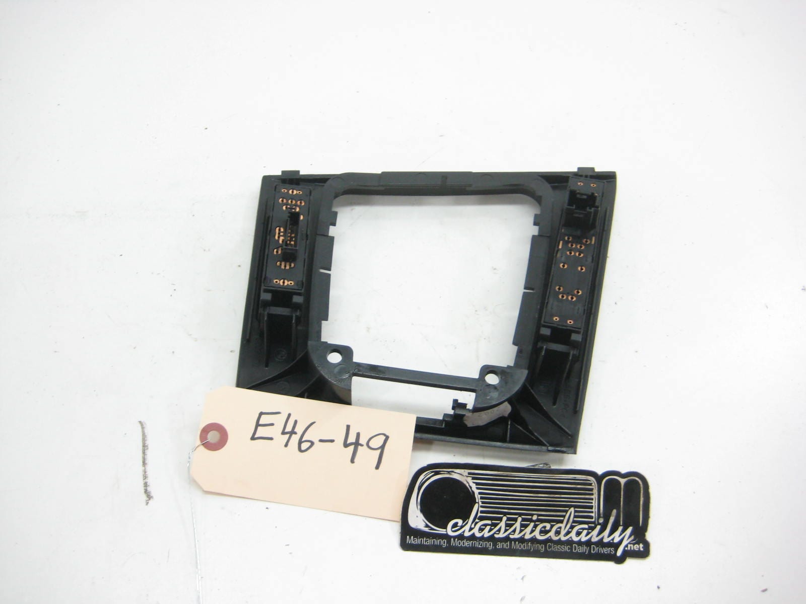 bmw e46 m3 325 330 manual transmission shifter surround with switches