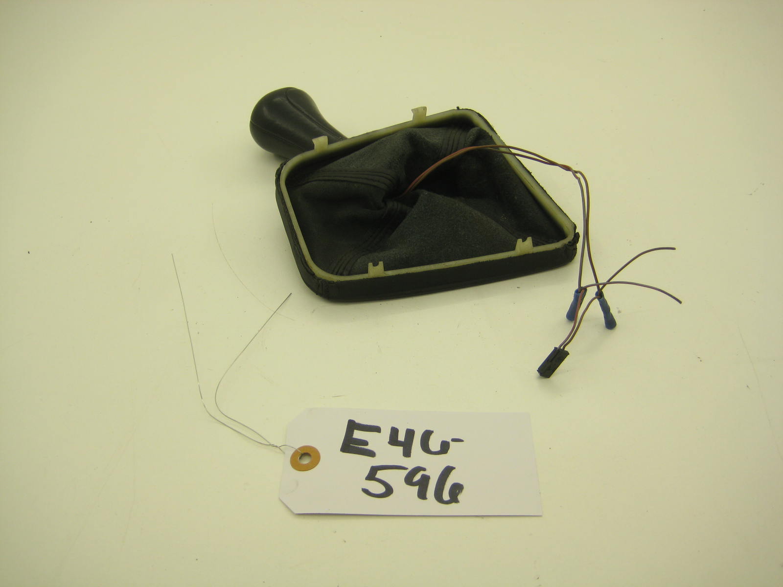 bmw e46 325 330 6 speed manual lighted shift knob and boot