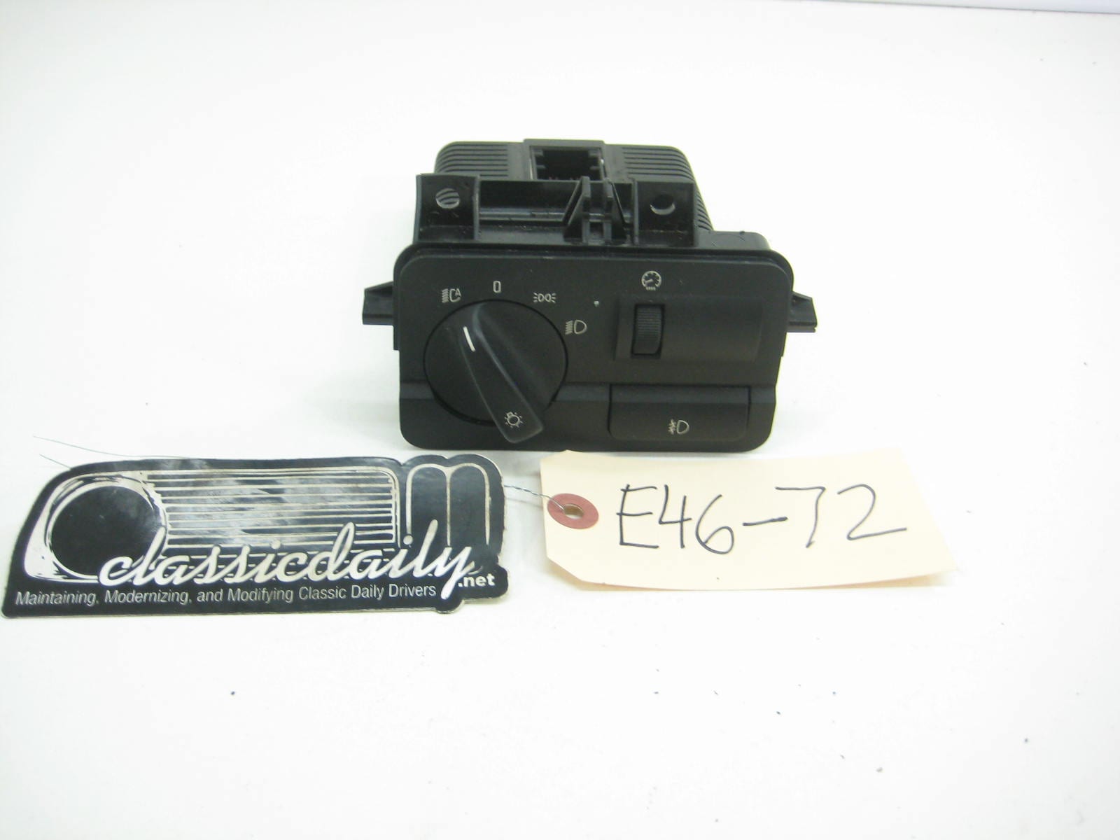 bmw e46 m3 325 330 headlight light switch module