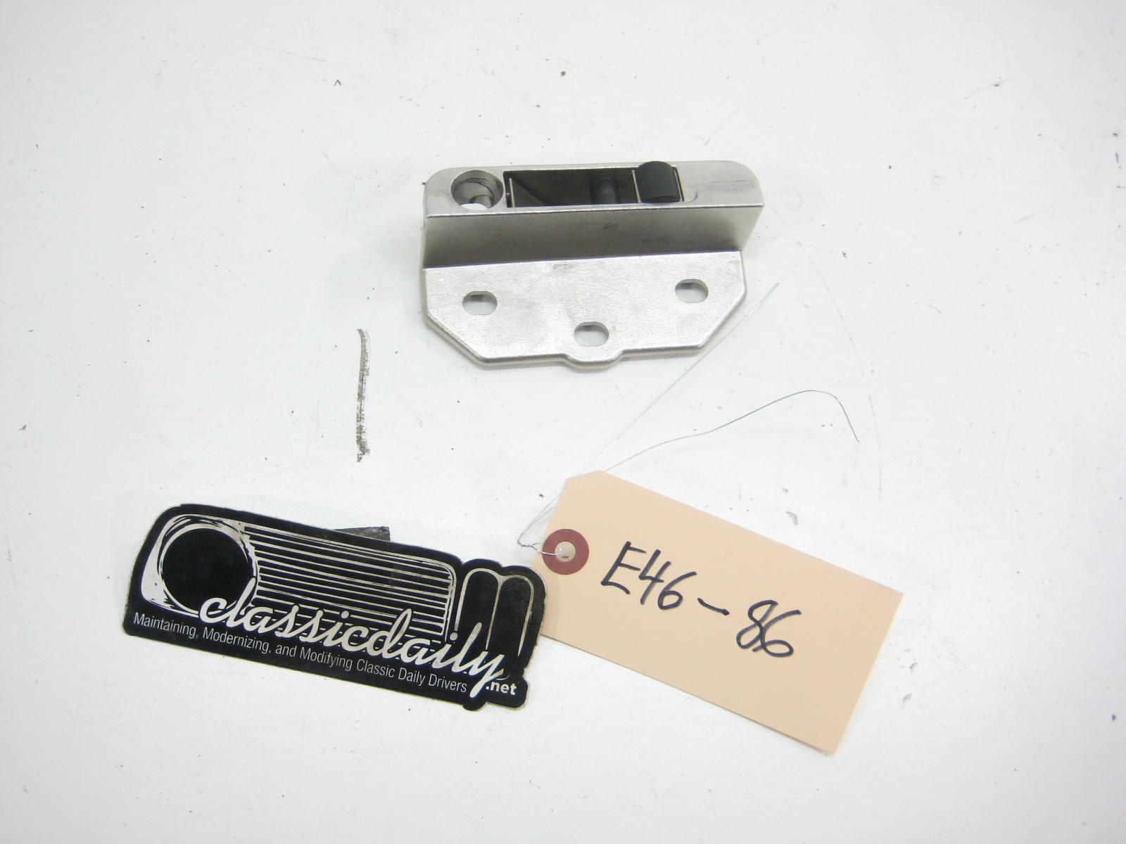 bmw e46 m3 325 330 windshield top catch right convertible