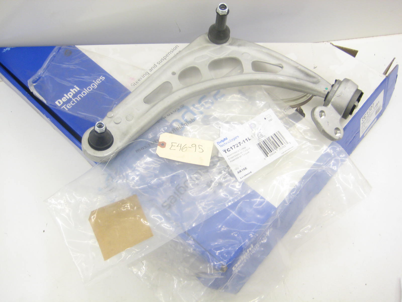 TC1727 Drivers Left Side Front Control Arm Delphi