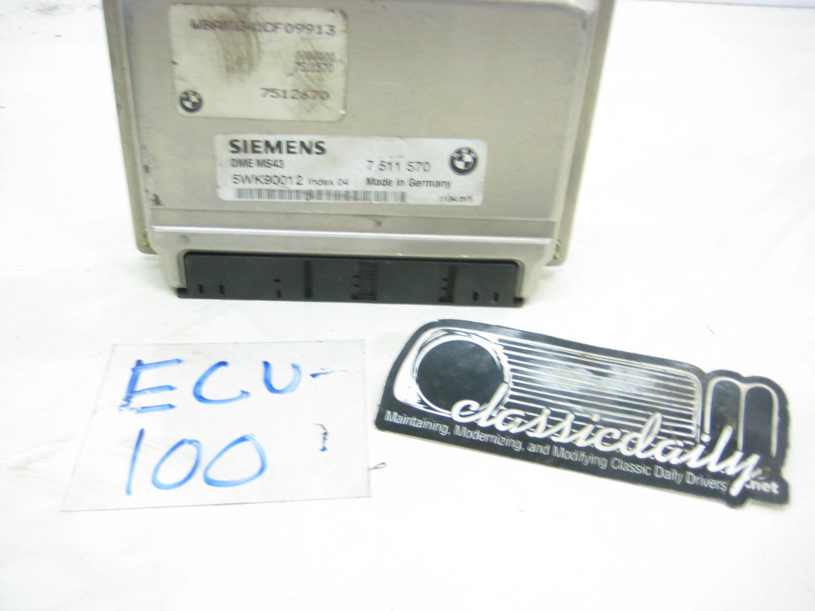 ecu computer siemens dme ms43 9