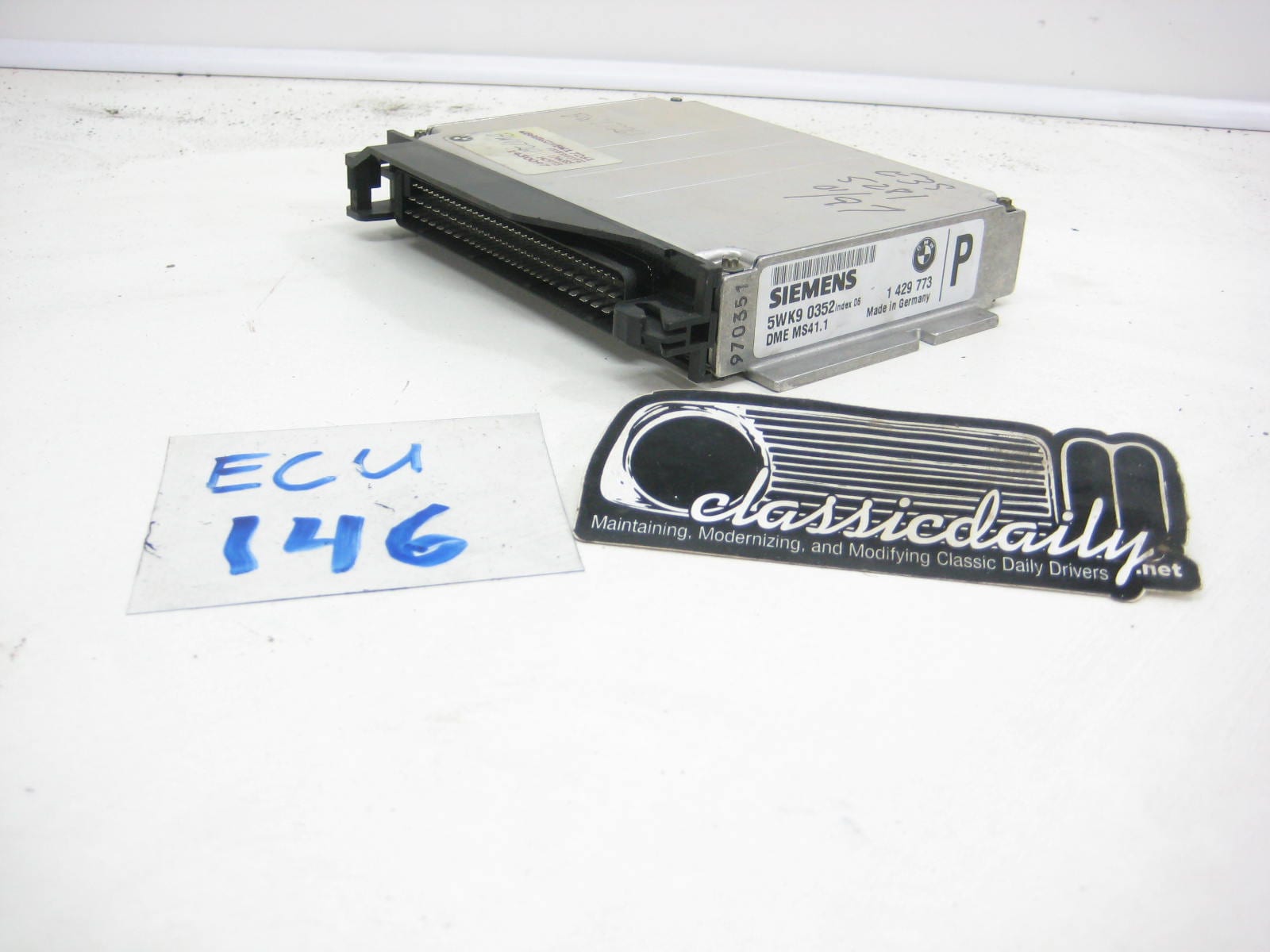 ecu computer siemens 5wk9 0352 index 06 2
