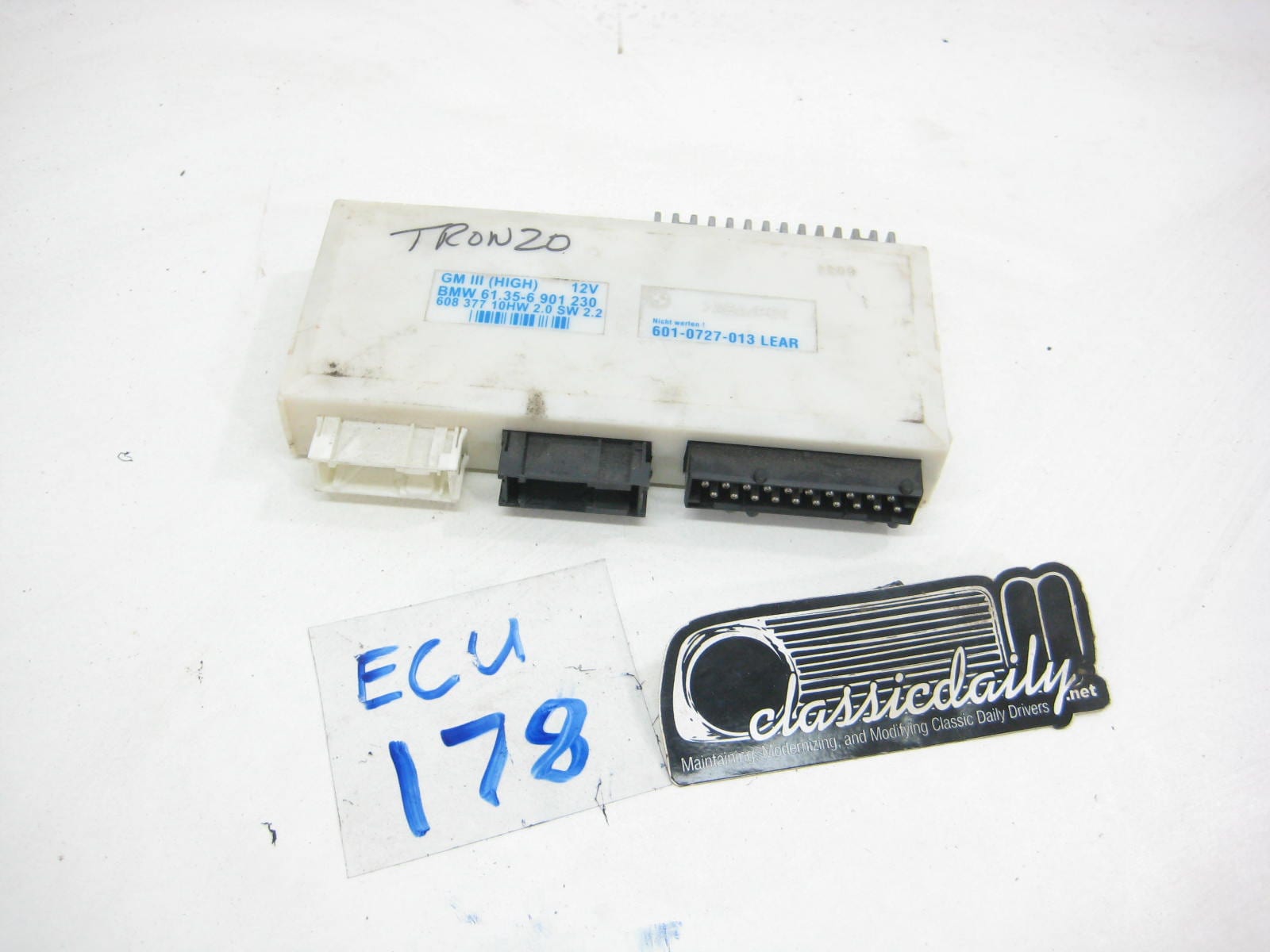 ecu computer bmw 61 35 6 901 230