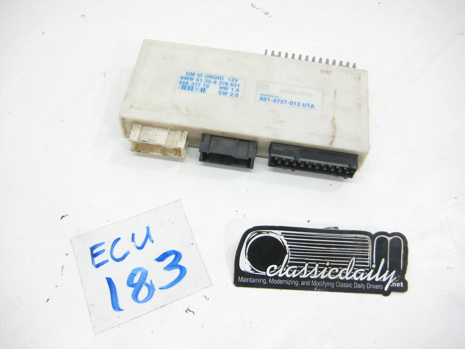 ecu computer bmw 61 35 8 378 631