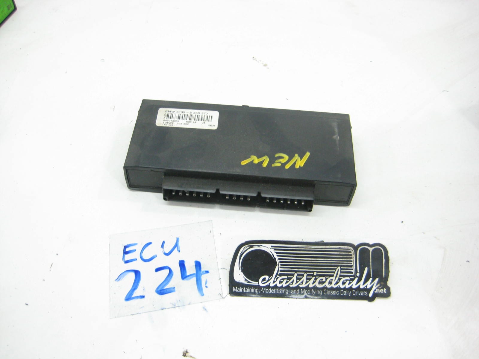 ecu computer bmw 6135 8 350 377 2