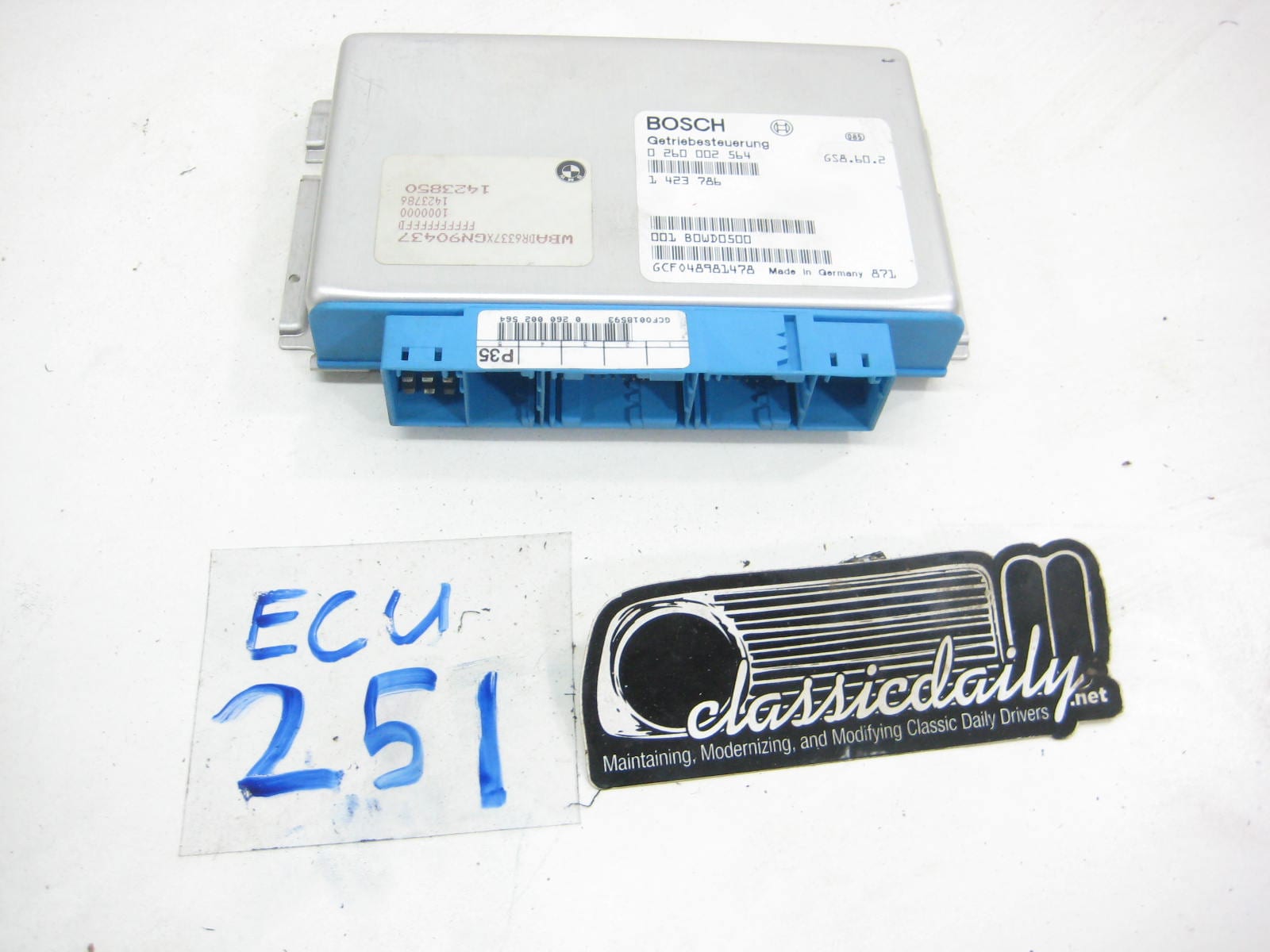 ecu computer bosch 0 260 002 564