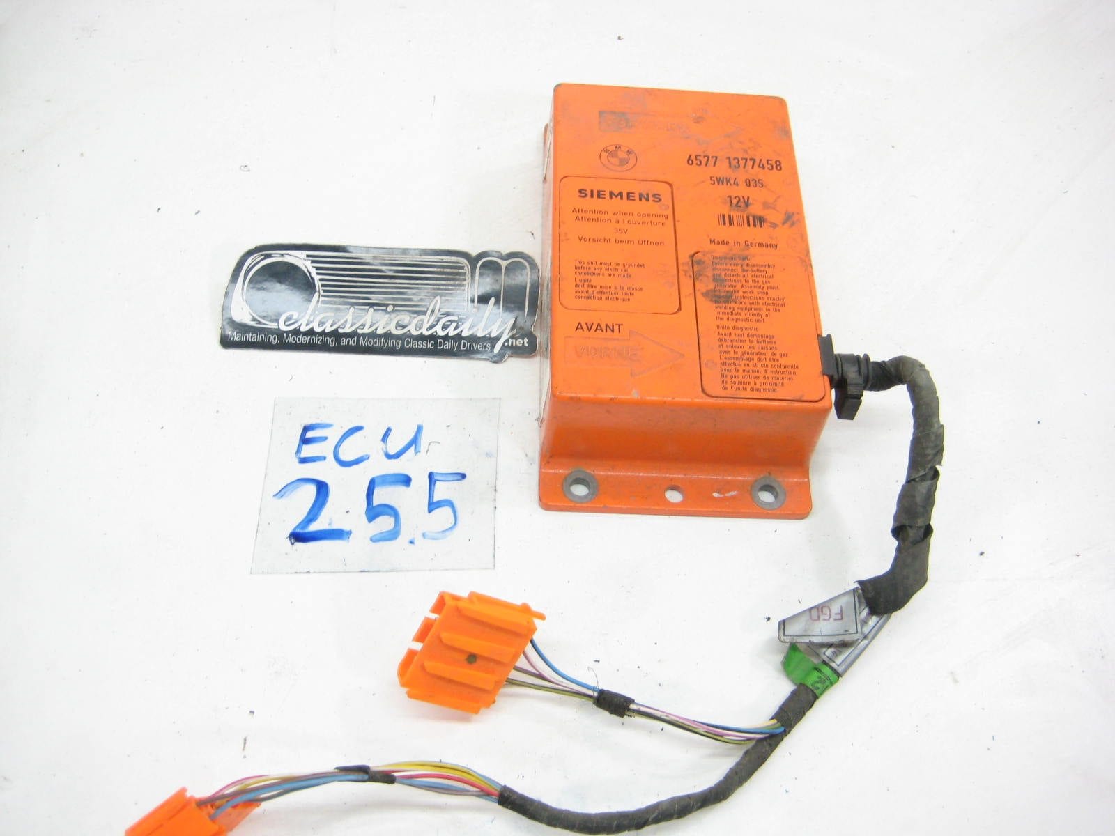 ecu computer bmw 6577 1377458 3